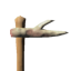 Antler pickaxe